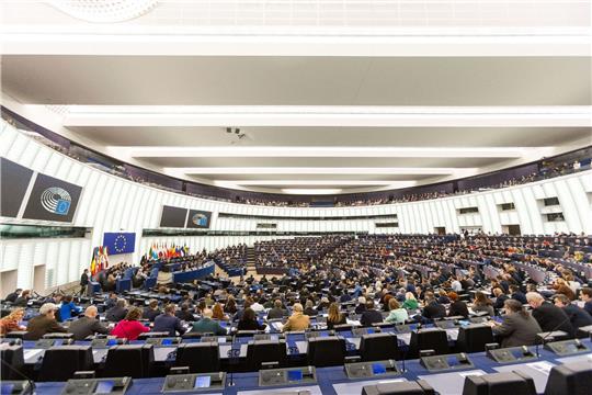Das Europäische Parlament in Straßburg: «Die Abgeordneten nehmen die Erklärungen nicht ernst», so  Transparency International.