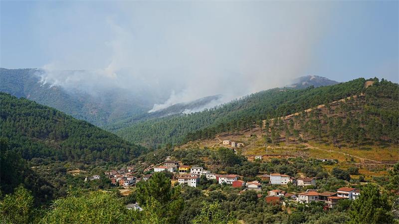 Das Feuer in Cáceres wurden höchstwahrscheinlich absichtlich gelegt.