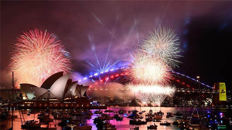 Das Feuerwerk über dem Hafen von Sydney ist weltbekannt (Archivbild).