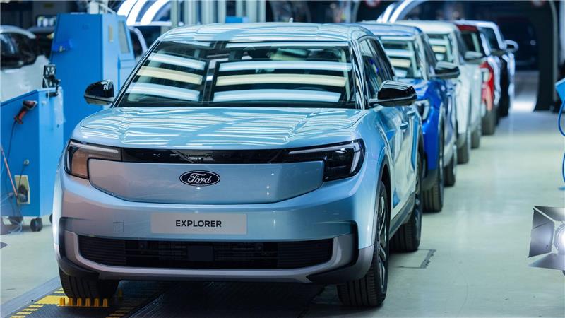 Das Ford-Elektroauto namens Explorer - das Angebot ist groß, die Nachfrage aber könnte größer sein. (Archivbild)