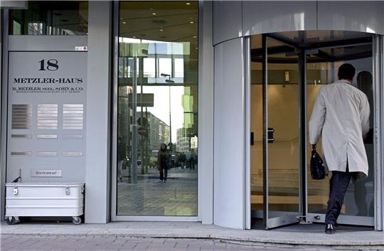 Das Frankfurter Bankhaus Metzler im Jahr 2002.