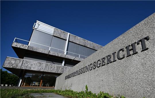 Das Gebäude des Bundesverfassungsgerichts in Karlsruhe.
