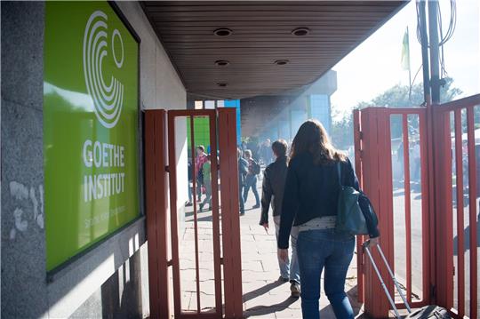 Das Goethe-Institut in Moskau.