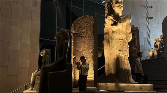 Das Große Ägyptische Museum ist schon im Probebetrieb, doch die große offizielle Eröffnung steht noch aus. (Archivbild)