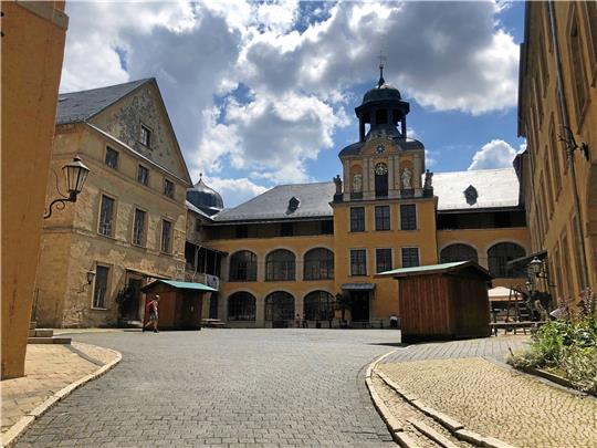 Das Große Schloss Blankenburg wird weiterhin saniert.  Archivfoto: Stade
