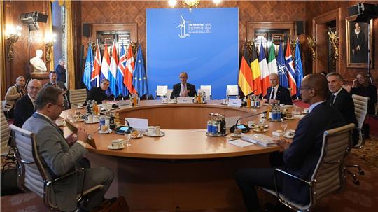 Das Hamburger Rathaus ist Schauplatz des Nordsee-Gipfels.