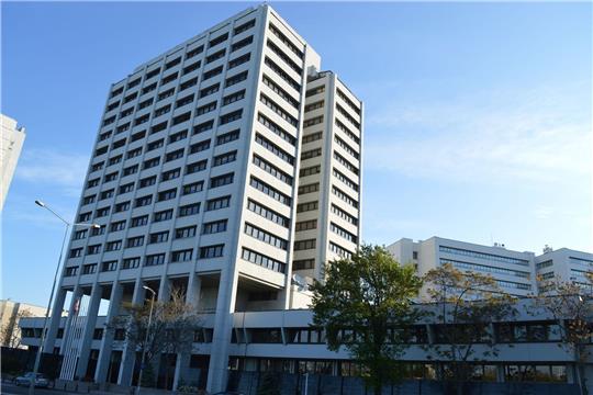 Das Hauptgebäude der türkischen Zentralbank in Ankara.