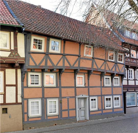 Das Haus Wasserstraße 7 in der historischen Altstadt ist das älteste sicher datierte Haus der Stadt Hornburg.  Foto: Privat
