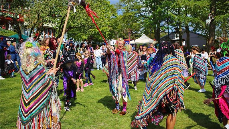 Das Hexen-Vergnügen zum langen Walpurgis-Wochenende dauert in St. Andreasberg bis zum Samstag, 2. Mai.