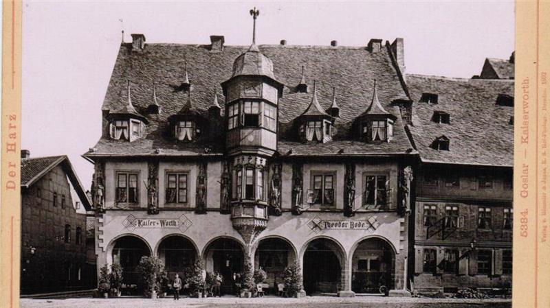 Das Hotel Kaiserworth 1892.