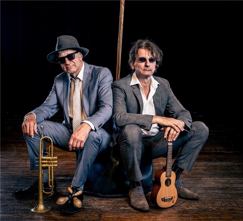 Kleinkunstfestival Goslar: Woche bietet Wechselbad der Gefühle Das Huub Dutch Duo überzeugt mit Musik-Entertainment und macht dem Publikum viel Spaß. Foto: René van der Voorden