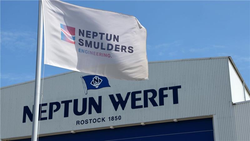 Das Joint Venture Neptun Smulders Engineering in Rostock-Warnemünde ist Hauptauftragnehmer. 