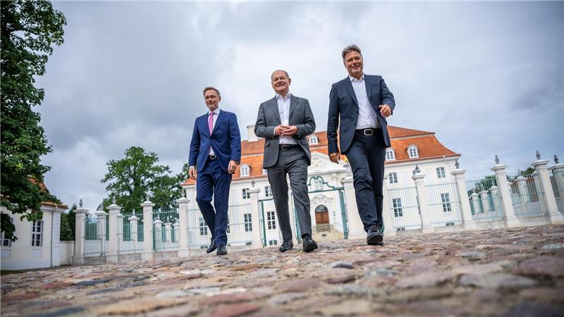 Das Kabinett der Ampel-Koalition nutzte das Schloss für Klausurtagungen. (Archivbild) 