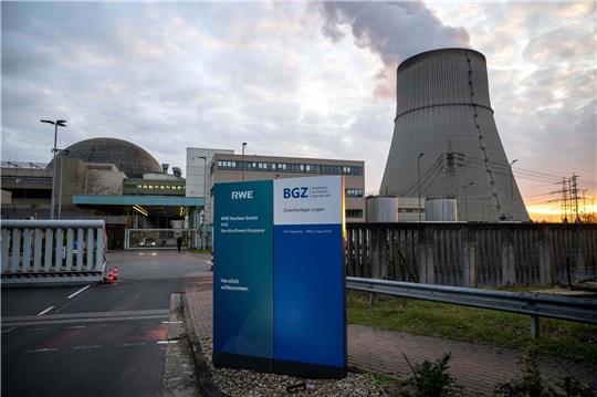 Das Kernkraftwerk Emsland.