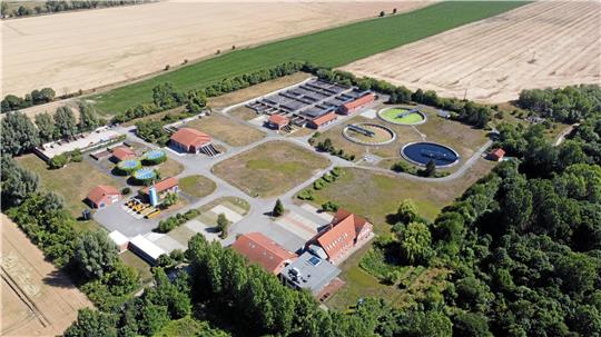 Das Klärwerk in Silstedt bei Wernigerode nahm 1995 den Betrieb auf.  Foto: Wasser- und Abwasserverband Holtemme-Bode