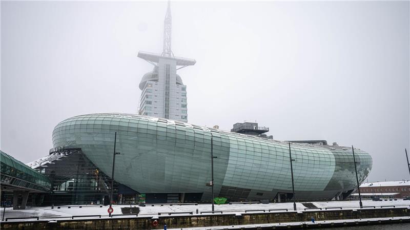 Klimahaus Bremerhaven ziert Millionen Zwei-Euro-Münzen Das Klimahaus Bremerhaven ist bald auf Millionen Münzen zu sehen. (Archivbild)