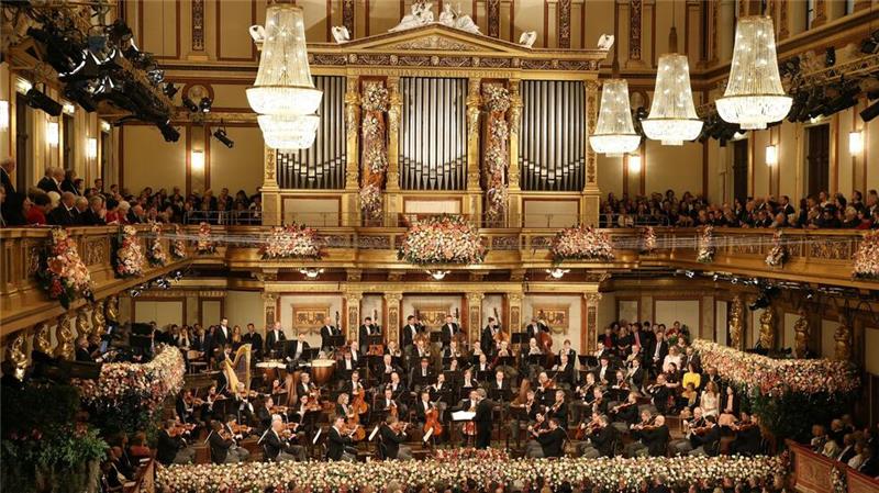 Neujahrskonzert als Verneigung vor „Walzerkönig“ Strauss Das Konzert im Goldenen Saal des Wiener Musikvereins steht ganz im Zeichen von Johann Strauss. (Foto: Handout)