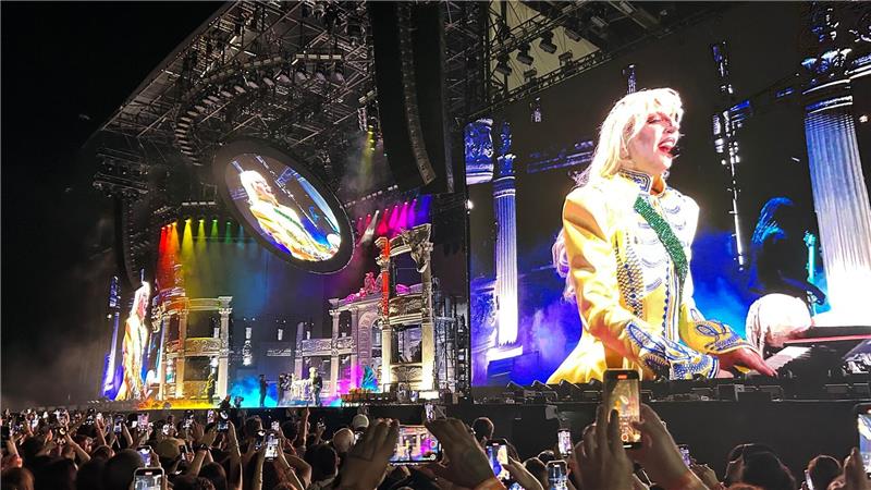 Lady Gaga bricht mit Riesenshow in Rio Rekord Das Konzert in Rio war als das größte in Gagas Karriere angekündigt worden. (Archivbild)