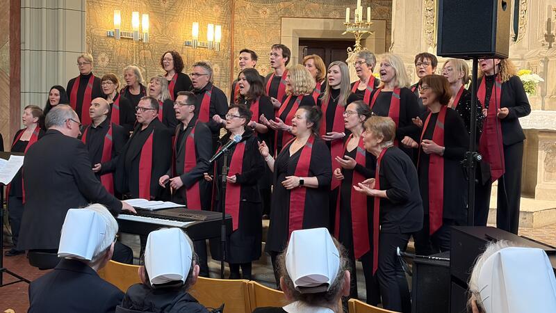 Das Konzert mit dem Eisenacher Gospelchor in der Lutherkirche gehört zu den Höhepunkten des langen Mutterhaus-Festwochenendes.