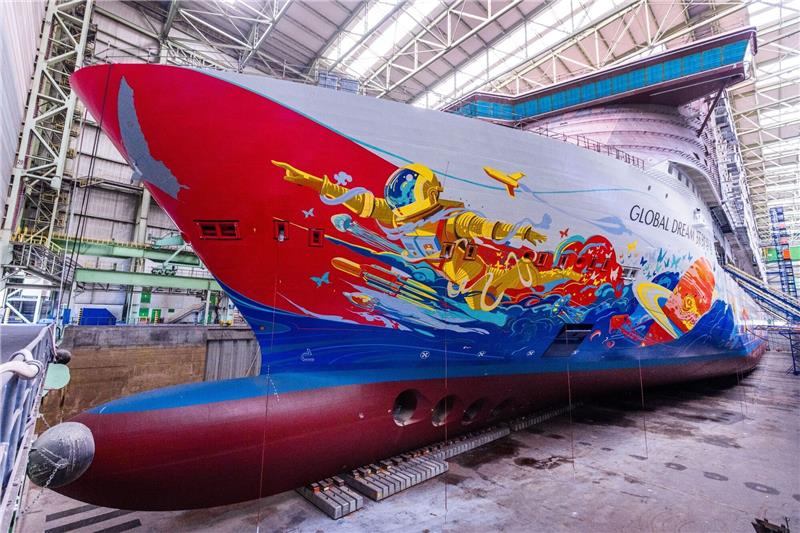 Das Kreuzfahrtschiff «Global Dream» wird vno Disney gekauft.