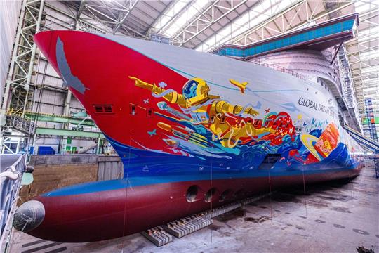 Das Kreuzfahrtschiff «Global Dream» wird vno Disney gekauft.