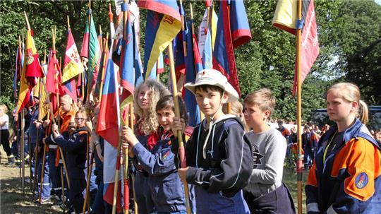 Das Landeszeltlager der Jugendfeuerwehren ist im Sommer ein beliebter Treffpunkt für knapp 3000 Nachwuchskräfte.