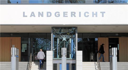 Das Landgericht in Magdeburg. Foto: Wolf/dpa