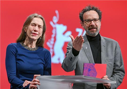 Das Leitungs-Duo der Berlinale, Geschäftsführerin Mariette Rissenbeek und der künstlerische Leiter Carlo Chatrian.