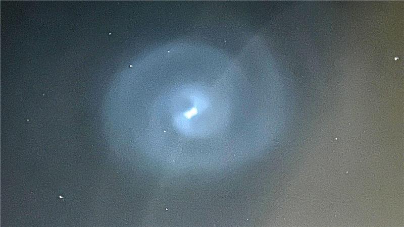 Das Lichtphänomen war über Deutschland und Teilen Europas zu sehen.