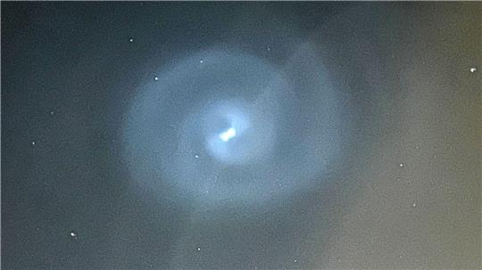 Das Lichtphänomen war über Deutschland und Teilen Europas zu sehen.