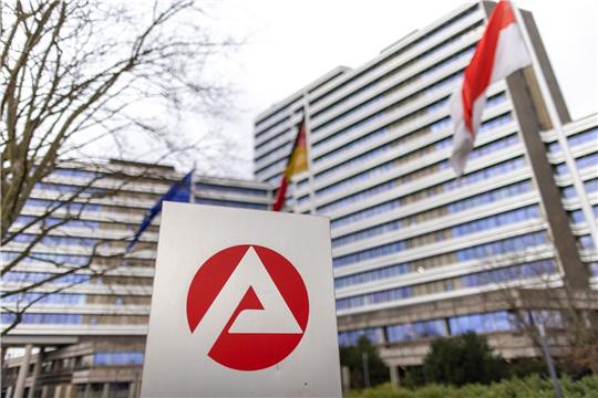Das Logo der Bundesagentur für Arbeit.