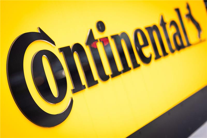 Conti-Sparprogramm soll 2024 wirken: Gewinnsprung 2023 Das Logo der Continental AG.