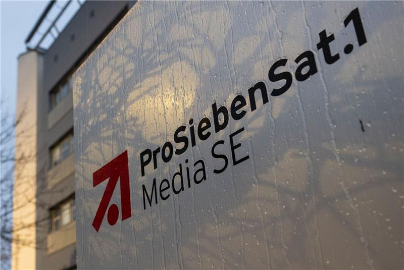Das Logo der ProSiebenSat.1 Media SE in Unterföhring.
