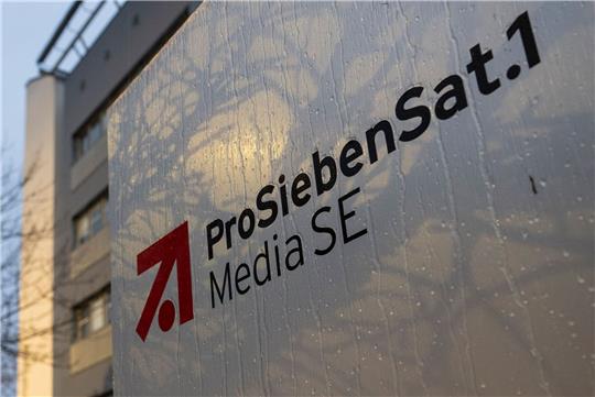 Das Logo der ProSiebenSat.1 Media SE in Unterföhring.