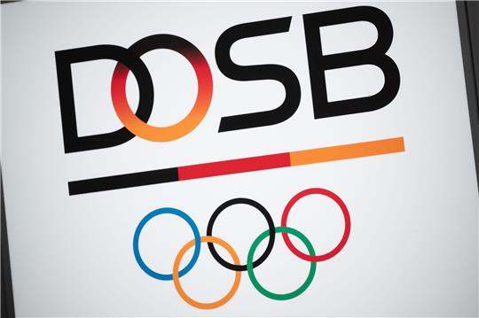 Das Logo des Deutschen Olympischen Sportbundes  (DOSB).