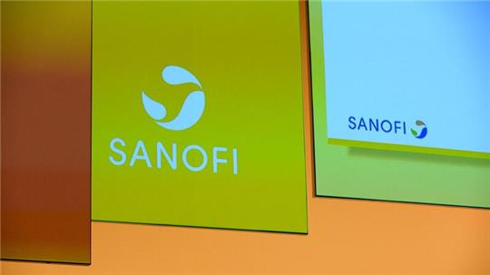 Das Logo des französischen Arzneimittelherstellers Sanofi.