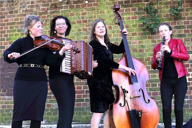 Bad Harzburger Musiktage: Ab sofort gibt es Tickets Das London-Klezmer-Quartett. Foto: Nic Wright