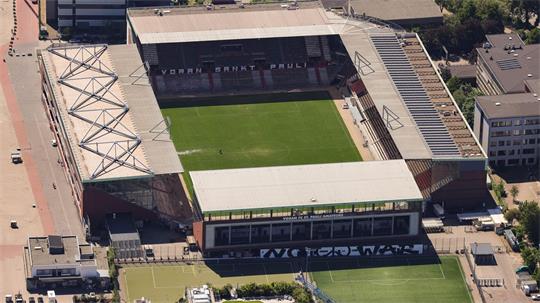 Das Millerntor-Stadion des FC St. Pauli. (Archivbild)