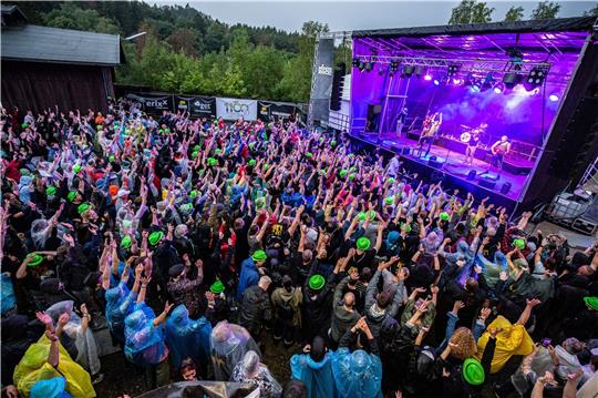 Das Miner’s-Rock-Open-Air war gut besucht. Archivfoto: Epping