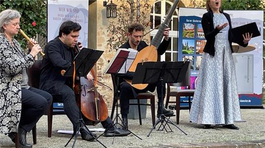 Das „Miraflores Ensemble“ präsentierte feine barocke Musik zum Start des Harzer Klostersommers in Wöltingerode.