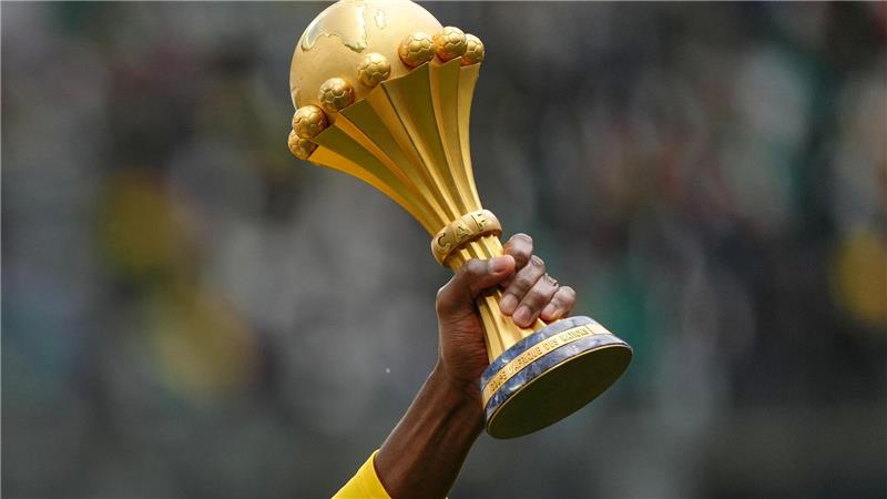 Das Objekt der Begierde: Der Pokal des Afrika Cups.