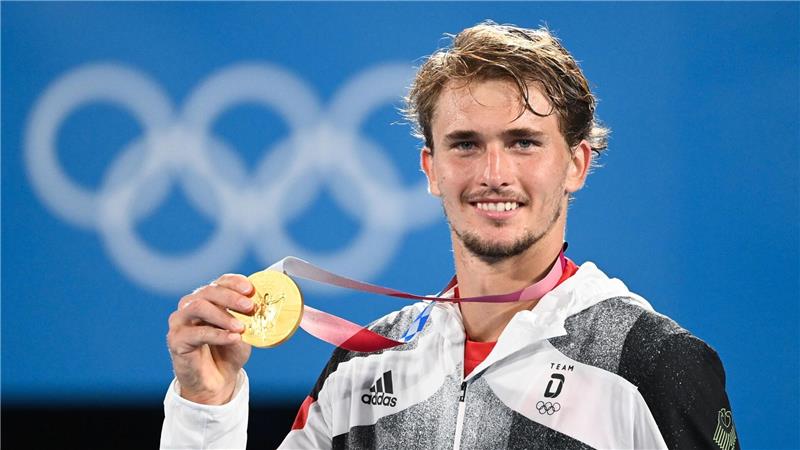 Zverevs Kampf gegen die Jungstars und das „Kopfkino“ Das Olympiagold 2021 bleibt Zverev für immer. (Archivbild)