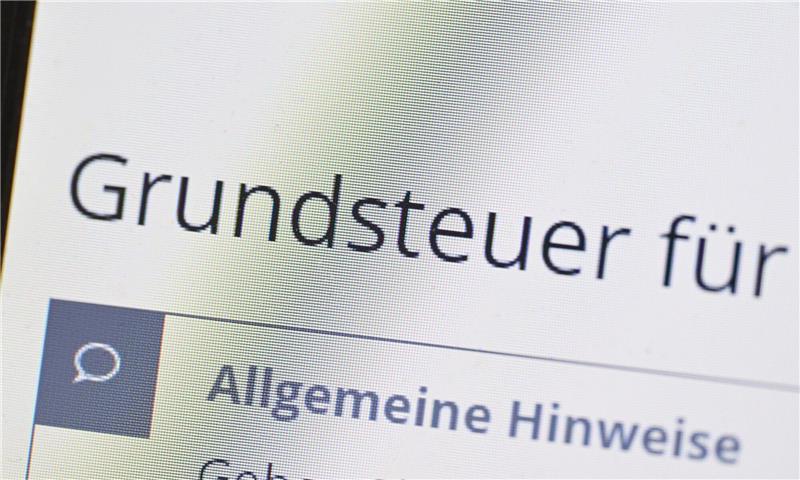 Endspurt bei der Grundsteuer: Millionen müssen noch liefern Das Online-Steuerportals Elster.