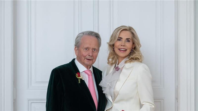 Wolfgang Porsche und Gabriela zu Leiningen haben geheiratet Das Paar heiratete in einer privaten Zeremonie.