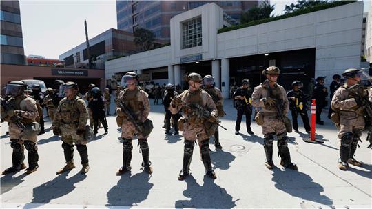 Das Pentagon beabsichtigt die rund 700 Marinesoldaten in Los Angeles abzuziehen. (Archivbild) 