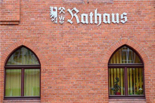 Das Rathaus der Einheitsgemeinde Tangerhütte. Hier ist das Digitale Rathaus schon heute Realität.
