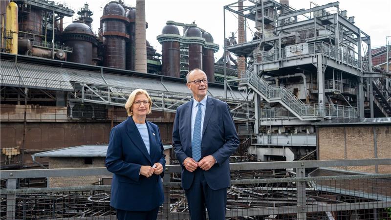 Das Saarland ist das dritte Bundesland, dass Merz bei seinen Länderreisen besucht