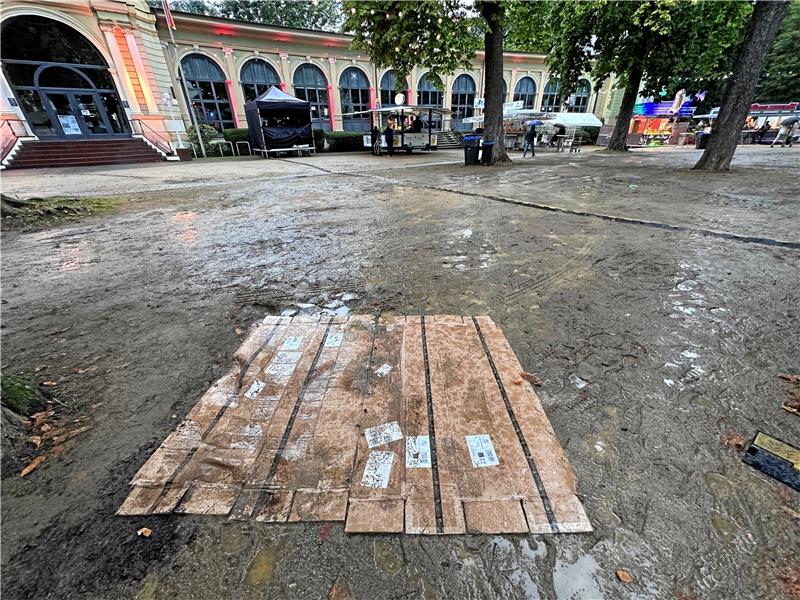 So blickt Experte Arne Bastian auf das Wetter 2023 in Harzburg Das Salz- und Lichterfest - hier ein Bild vom Freitags-Open-Air - droht anfangs ins Wasser zu fallen. Foto: GZ-Archiv