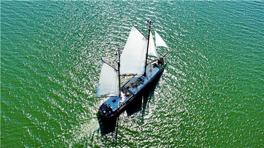 Das Schiff „Nirwana“des  Rotary-Clubs Goslar-Nordharz. Foto: Privat