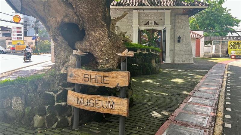 Das Schuhmuseum befindet sich in einem Gebäude aus der spanischen Kolonialzeit.